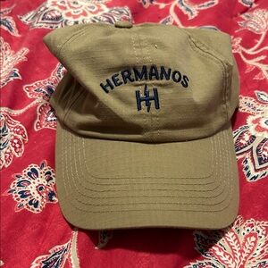 Howler Brothers Hermanos Tan Cap with Navy Embroidery